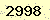 請輸入此驗證碼 : 2998