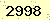 請輸入此驗證碼 : 2998