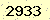 請輸入此驗證碼 : 2933