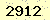 請輸入此驗證碼 : 2912