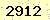 請輸入此驗證碼 : 2912