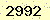 請輸入此驗證碼 : 2992