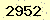 請輸入此驗證碼 : 2952