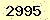 請輸入此驗證碼 : 2995
