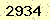 請輸入此驗證碼 : 2934