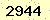 請輸入此驗證碼 : 2944