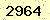 請輸入此驗證碼 : 2964