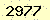 請輸入此驗證碼 : 2977