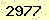 請輸入此驗證碼 : 2977