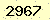 請輸入此驗證碼 : 2967