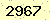 請輸入此驗證碼 : 2967