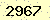 請輸入此驗證碼 : 2967