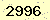 請輸入此驗證碼 : 2996