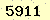 請輸入此驗證碼 : 5911