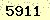 請輸入此驗證碼 : 5911