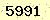 請輸入此驗證碼 : 5991