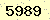請輸入此驗證碼 : 5989
