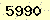 請輸入此驗證碼 : 5990