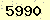請輸入此驗證碼 : 5990