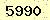 請輸入此驗證碼 : 5990