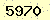 請輸入此驗證碼 : 5970