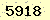 請輸入此驗證碼 : 5918