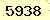 請輸入此驗證碼 : 5938