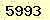 請輸入此驗證碼 : 5993