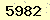 請輸入此驗證碼 : 5982
