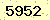 請輸入此驗證碼 : 5952