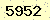 請輸入此驗證碼 : 5952