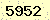 請輸入此驗證碼 : 5952