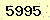 請輸入此驗證碼 : 5995