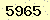 請輸入此驗證碼 : 5965