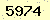 請輸入此驗證碼 : 5974
