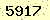 請輸入此驗證碼 : 5917