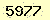 請輸入此驗證碼 : 5977