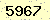 請輸入此驗證碼 : 5967
