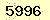 請輸入此驗證碼 : 5996
