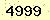請輸入此驗證碼 : 4999