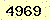 請輸入此驗證碼 : 4969