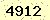 請輸入此驗證碼 : 4912