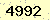 請輸入此驗證碼 : 4992