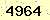 請輸入此驗證碼 : 4964