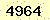請輸入此驗證碼 : 4964