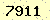 請輸入此驗證碼 : 7911