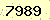 請輸入此驗證碼 : 7989