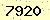 請輸入此驗證碼 : 7920