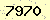 請輸入此驗證碼 : 7970