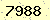 請輸入此驗證碼 : 7988